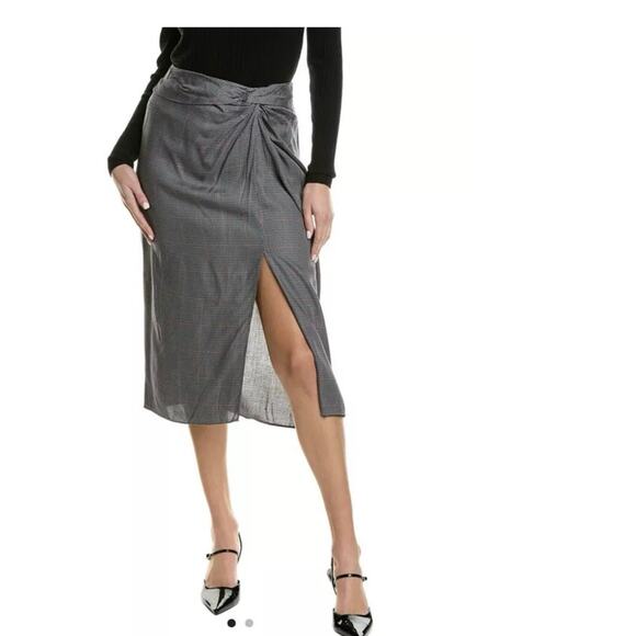 Elisabetta Franchi Curry Wrap Skirt - NWT Elisabetta Franchi Curry Wrap Skirt - NWT